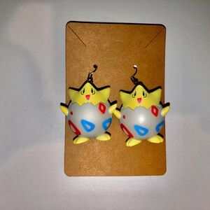 Homemade Pokemon earrings